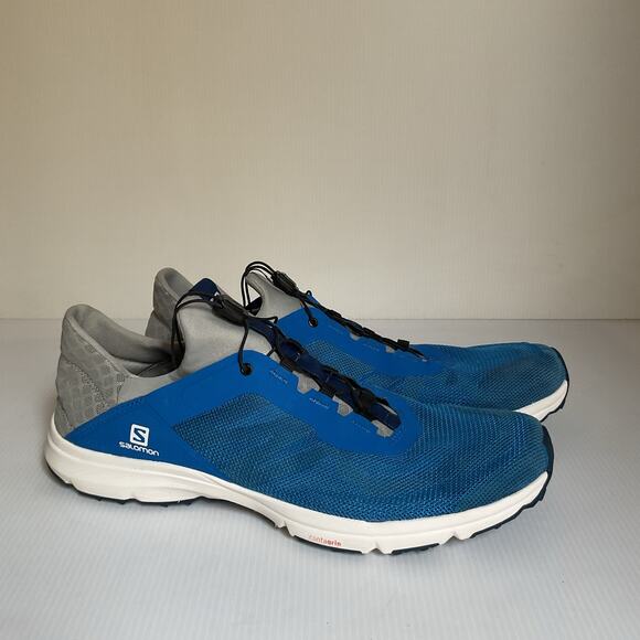 Salomon Sonic RA 2 Blue Running Shoes Men’s Size 10.5 Road Contagrip Lightweight - Picture 3 of 10